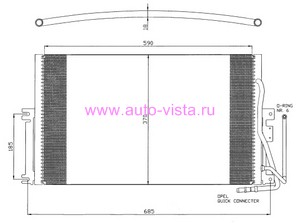    Opel Vectra B 9902 r134 oe1850065